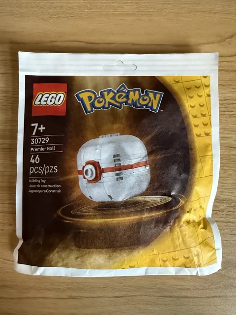 LEGO Pokémon Premier Ball Polybag Set 30729 - 46 Pieces, Ages 7+