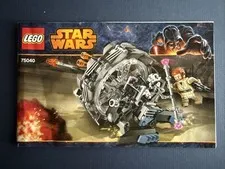 LEGO Star Wars: General Grievous' Wheel Bike (75040) Instructions Only
