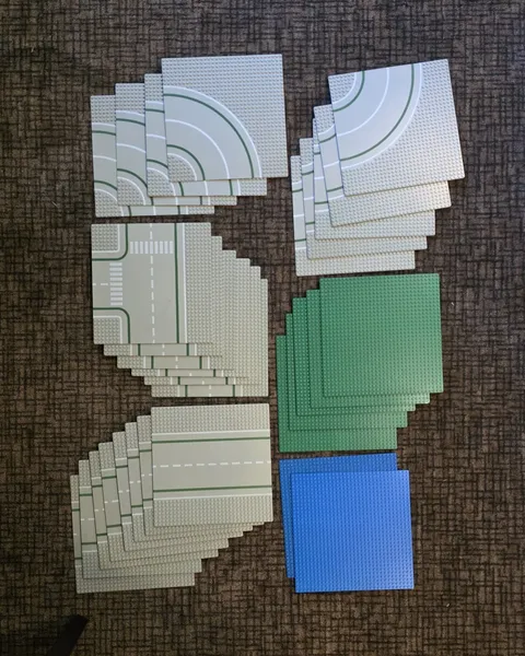 Lego Base plates , Road And Solid
