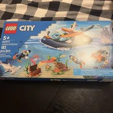 LEGO City: Explorer Diving Boat (60377) BNIB Sealed Retired Set Retired
