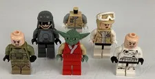 Lego Star Wars Minifigures Mini Figure Lot Hoth Santa Yoda Imperial Officer Part
