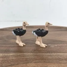 LEGO Ostrich Animal Minifigure Lot of 2 Prince of Persia 24689pb01c01