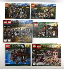 Lego HOBBIT Lot of 8 Instruction Manuals for 79011 79012 79014 79015 79016 79017