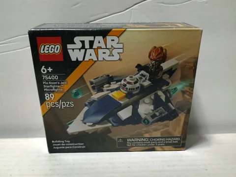 LEGO 75400 Star Wars Plo Koon's Jedi Starfighter Microfighter New Factory Sealed