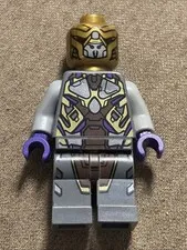 LEGO 6865 - Super Heroes ALIEN FOOT SOLDIER Mini Figure - Dark Gray Suit