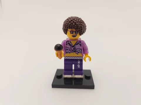 LEGO Series 13 Minifigure -  Disco Diva w/ Microphone 71008 (col13-13)