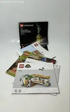 Lot Of 6 Pcs Assorted Lego Large Print Mixed Instruction Manuals For Age 3+