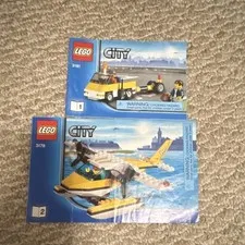 LEGO CITY 3181 & 3178 Illustrated Instruction Manual Booklet