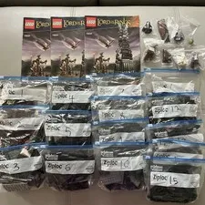 LEGO The Lord of the Rings: Tower of Orthanc (10237) 100% Complete Palantirr