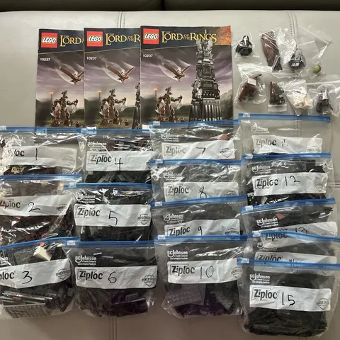LEGO The Lord of the Rings: Tower of Orthanc (10237) 100% Complete Palantirr
