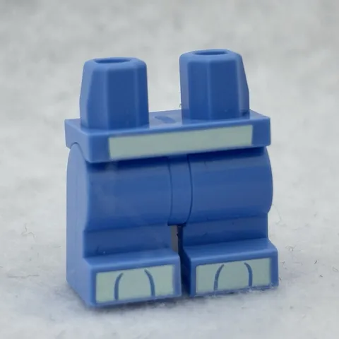 LEGO 970cm00pb021 Blue Hips & Medium Legs W/ Bright Light Blue Hips & Paws