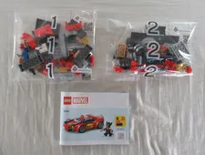 Lego Marvel Spider-Man with Race Car Set #76336 2026 NO WOLVERINE