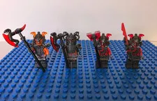 LEGO Ninjago 2017 Vermillion Minifigures Blunck Raggmunk Slackjaw Hands of Time