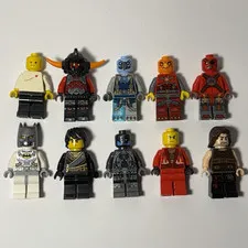 Lot of 10 Assorted LEGO Minifigures