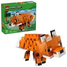 LEGO Minecraft The Fox Building Toy for Kids, 497 Pieces