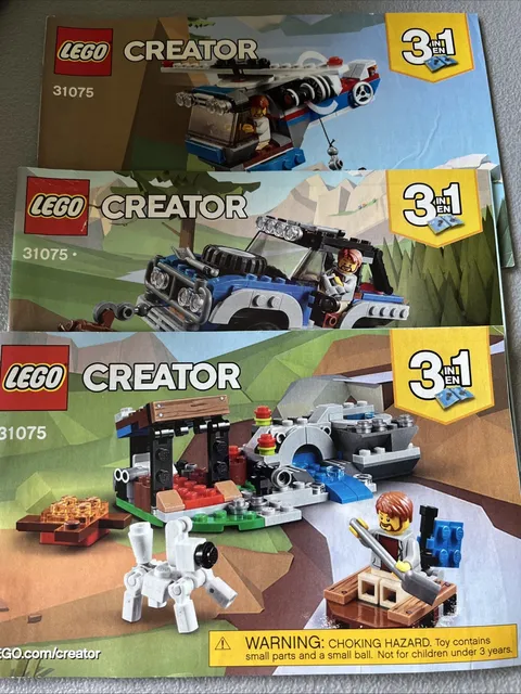 LEGO CREATOR: 3 in 1 Outback Adventures (31075) Complete
