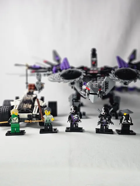 LEGO Ninjago 70725 Nindroid MechDragon 99% Complete Minifigures Instructions