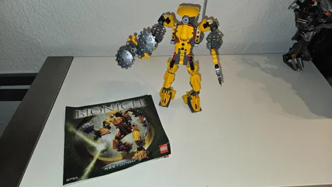 Lego Bionicle 8755 Keetongu Complete With Instructions