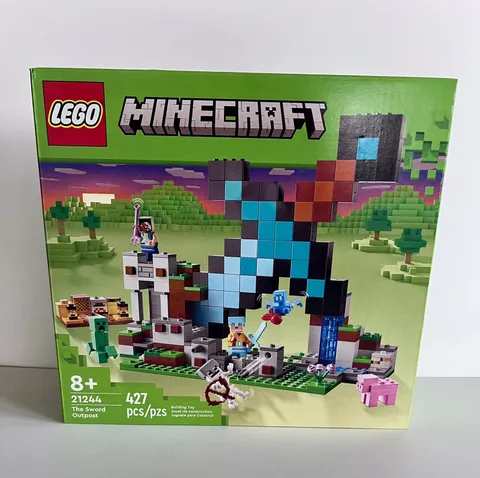 Lego 21244 Minecraft The Sword Outpost New In Sealed Box Retired