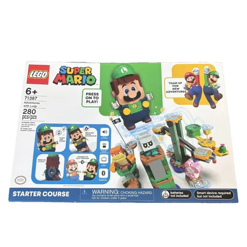 LEGO SUPER MARIO ADVENTURES WITH LUIGI STARTER COURSE SET