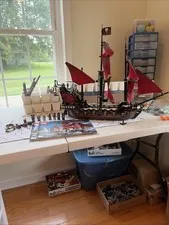 LEGO 4195 Queen Anne's Revenge Pirates of the Caribbean 99.9% Complete READ DESC