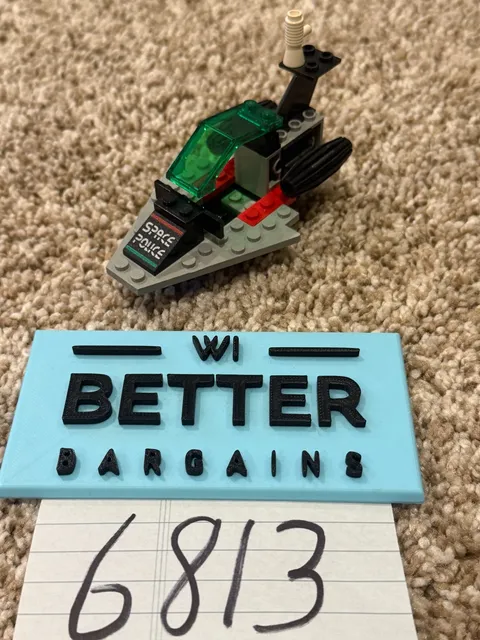 Vintage LEGO Space: Galactic Chief 6813