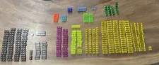 LEGO Translucent  Plates & Tiles Lot 325 Ct Mixed Colors Genuine LEGO Bulk Parts