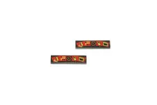 2 Lego® 9V RC TRAIN Railway Brick Tile Control Panel 4x1 4564 BLACK