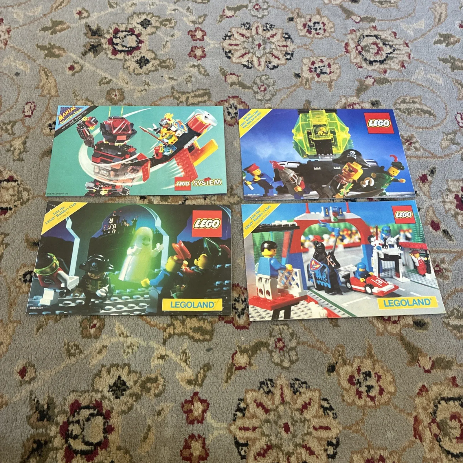 Vintage LEGO LEGOLAND Product Catalog Booklet Pamphlet Shop-At-Home Inserts