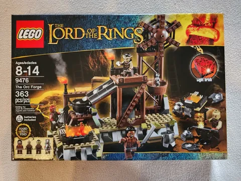 LEGO The Lord of the Rings: The Orc Forge (9476) New Sealed Box NISB