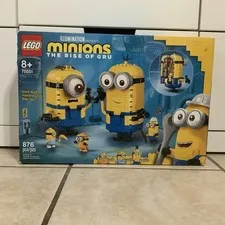 LEGO Minions: The Rise of Gru Brick Built Minions and Their Lair [75551]