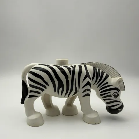 Lego Duplo Building Block Toy Figure Animal Zoo GRAZING ZEBRA Adult