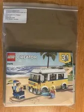 LEGO CREATOR: Sunshine Surfer Van (31079) - Complete with Manual and Minifigures
