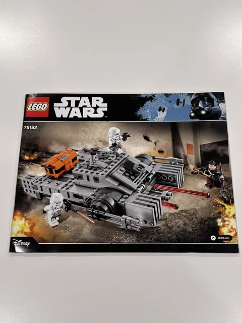 Lego Star Wars Imperial Assault Hover Tank 75152  Instruction Manual Book Only  