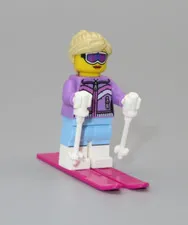 LEGO Downhill skier winter sports snow minifigure Collectible series 8 CMF