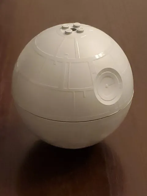 Lego Planet Death Star Half (98115) and Death Star Half with Superlaser (98114)