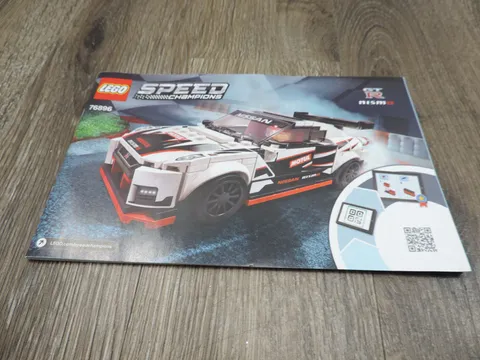 Lego Speed Champions GT R Nismo 76896 Instruction Manual Only