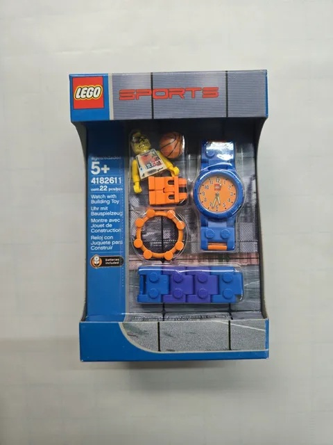 LEGO Sports Basketball Watch set #4182611 Clic Time 2004 Rare NEW In Box