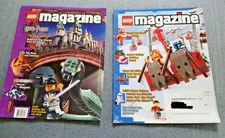 2 Vintage 2002 Lego Magazines Harry Potter Cover