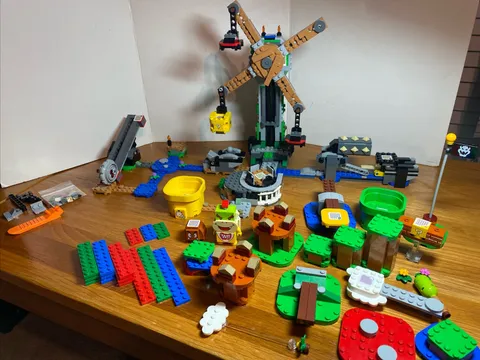 LEGO Super Mario  Reznor Knockdown Expansion Set 71390 71360 Expansion Parts