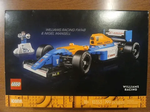 LEGO Icons Williams Racing FW14B & Nigel Mansell 10353 NIB/SEALED