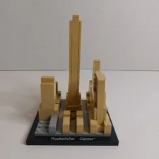 LEGO Architecture Rockefeller Center 21007 New York Skyline Complete No Box