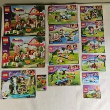 Lego Friends Instruction Manual Only Lot 7585 41033 41086 3063 41111 & more