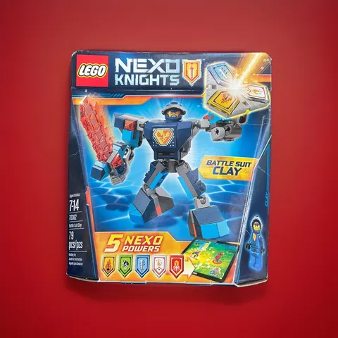 Lego Battle Suit Clay, 70362 Lego Nexo Knights New Retired Exclusive