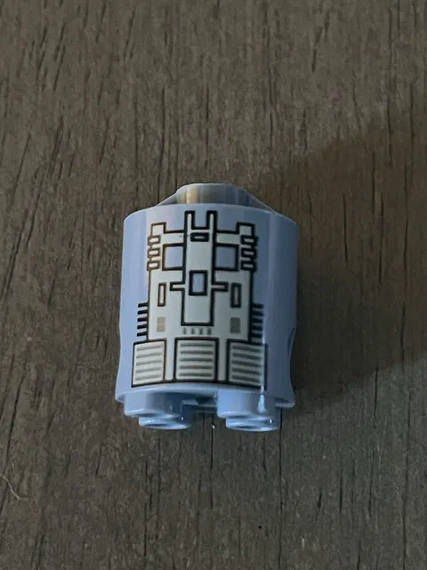 LEGO 30361px4 Star Wars Sand Blue Brick Round 2x2x2 Robot Body 1 Piece
