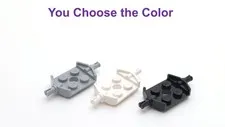Lego 2x2 Plate with Wheels Holder Wide and Hole You Choose the Color