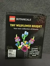 SEALED NEW Lego Botanicals Tiny Wildflower Bouquet 95 pc set with 32-page book