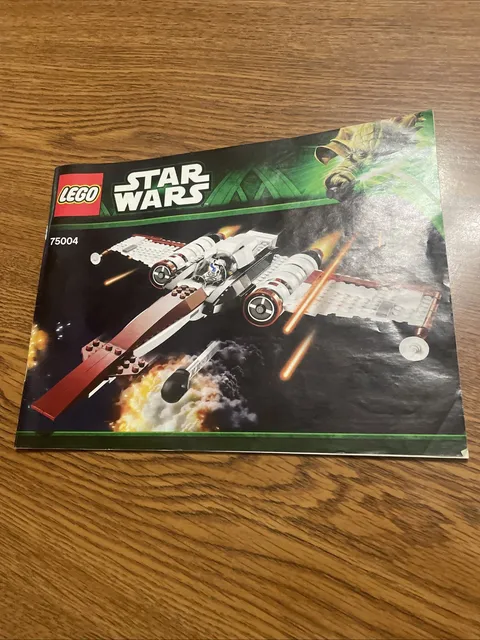 LEGO Star Wars: Star Wars The Clone Wars Z-95 Headhunter 75004 Manual Only