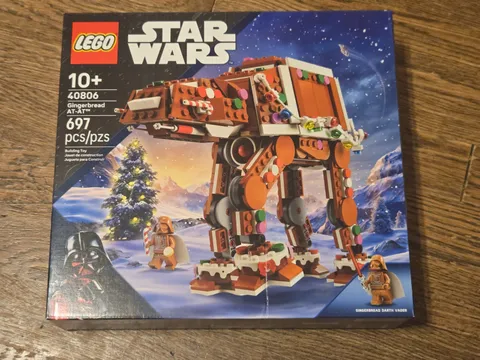 LEGO STAR WARS Gingerbread AT-AT Walker 40806 NEW Sealed Exclusive Christmas