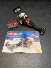Lego System Race Raven Racer 6639 100% Complete W/Instructions